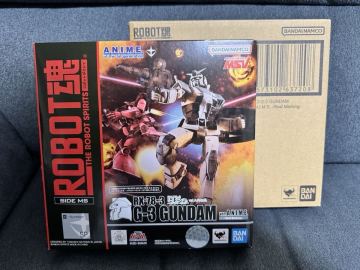 魂ウェブ商店限定 ROBOT魂 ＜SIDE MS＞ RX-78-3 G-3 ガンダム ver. A.N.I.M.E. ～リアルマーキング～ プレバン限定 ロボット魂 MSV G3
