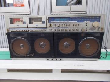 シャープラジカセ.GF-1000.可動品.