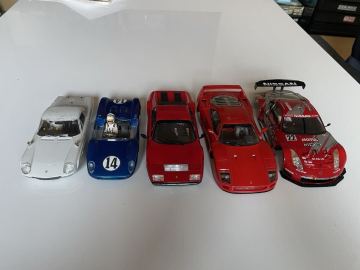 中古 1/24 スロットカーボディタイヤ付き プラフィット