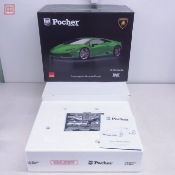 内箱未開封 ポケール 1/8 ランボルギーニウラカン LP610-4 (メタリックグリーン) POCHER Lamborghini Huracan【SG