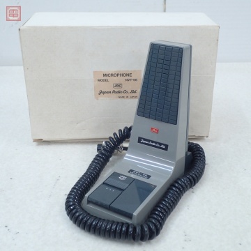 JRC 日本無線 NVT-56 卓上マイクロホン 8ピン デスクトップマイク 元箱付【20