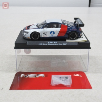 NSR 1/32 アウディ R8 I.S.R. レーシング ブランパン・スプリント・シリーズ 2015 No.74 スロットカー AUDI 動作確認済【10