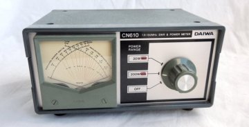 SWR CN-610 ダイワ 1.8～150MHz 20/200W SWR＆パワー計