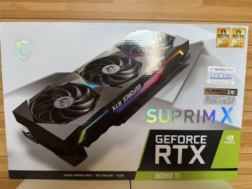 MSI GeForce RTX 3080 Ti SUPRIM X 12G グラフィックボード