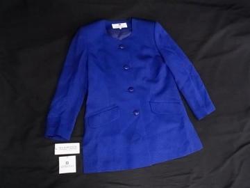 1円 ■新品同様■ GIVENCHY ジバンシィ シルク&times;ウール&times;ナイロン ジャケット アウター 上着 表記サイズ 42 洋服 パープル系 BR1880