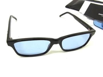 1円 ■美品■ SAINT LAURENT サンローラン SL319 001 サングラス 眼鏡 めがね メンズ レディース ブラック系 FW2348