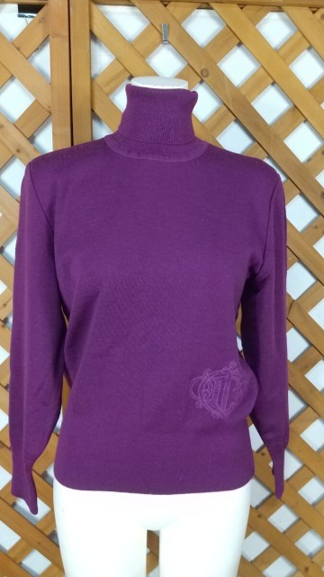 【3-38】Christian Dior クリスチャン・ディオール トップス ハイネック ニット M