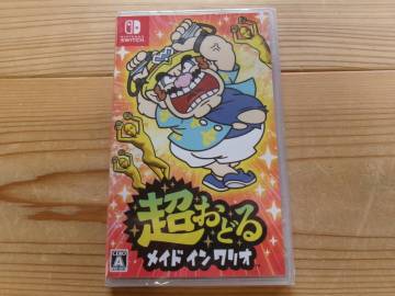 未使用 未開封 ① NINTENDO SWITCH 超おどる メイド イン ワリオ ソフト 激安1円スタート