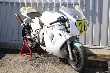 【藤沢市 直接引取限定】 HONDA ホンダ NSR50 Nチビ NSR mini レース仕様 サーキット仕様 ミッション 原付 ギア車 現状品 3-G031