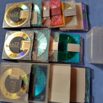 中古MDディスク15枚 TDK SONY 録音済MD含む