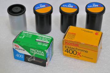 ◆ カラー リバーサルフィルム 6本・期限切れ ◆