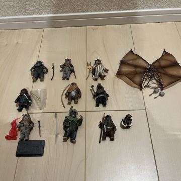 スターウォーズ ベーシックフィギュア　ジェダイ帰還　イウォーク族セット　ウィケット ヴィンテージフィギュア