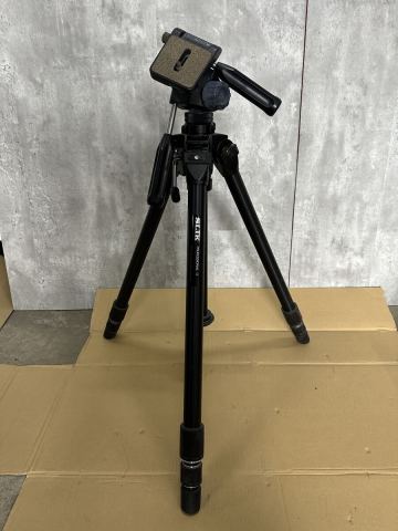 ▽ SLIK PROFESSIONAL II 三脚 雲台 スリック プロフェッショナル カメラ アクセサリー 撮影機材 現状品
