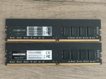GIGASTONE GSTD416G2666 DDR4 2666MHz 16GB&times;2枚 計32GB 【デスクトップ用メモリ】