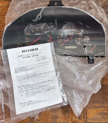 新品未使用 日産 スカイライン GT-R BNR34 NISMO ニスモメーター 24810-RNR46 R34 RB26DETT ハコなし