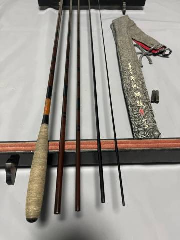 がまかつ　がまへら天也翔抜　15尺　美品