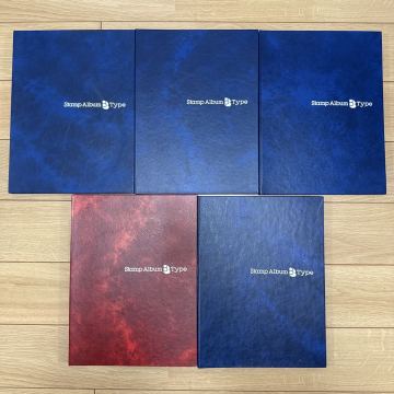 ストックブック　 スタンプアルバム切手収納用　 テージーSB-30 台紙8枚16ページ6段　5冊まとめ　台紙8枚16ページ　ゆうパック60サイズ