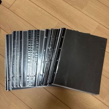 テージー　切手シートデラックススペア　切手シート収納用　4穴　50枚まとめ