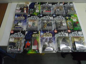 【店舗在庫処分品】　　スターウォーズ　フィギュア　30個　まとめ売り　3000円スタート　⑨