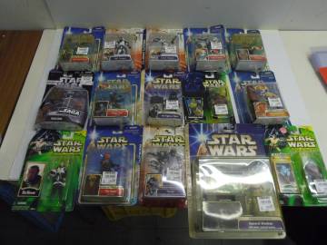 【店舗在庫処分品】　　スターウォーズ　フィギュア　25個　まとめ売り　3000円スタート　⑩