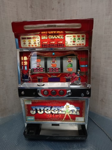北電子　 JUGGLER Girl　ジャグラーガール　4号機　？　パチスロ　スロット　実機　台　ジャグラー　現状品