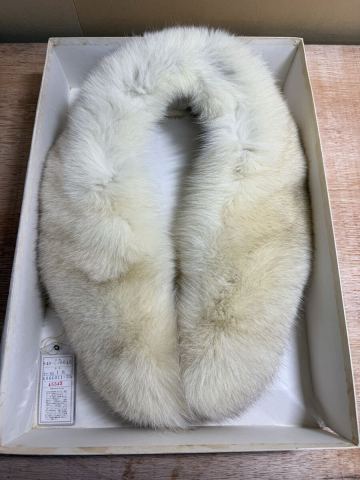 SAGA FOX サガフォックス ファーショール オフホワイト 成人式 振袖 毛皮 ストール