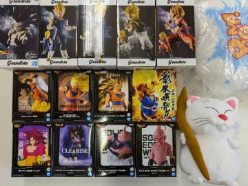 新品 未開封 ドラゴンボールZ grandista 孫悟空 ベジータ SOLID EDGE WORKS THE 出陣 魔人ブウ 一番くじ カリンさま 他 まとめて