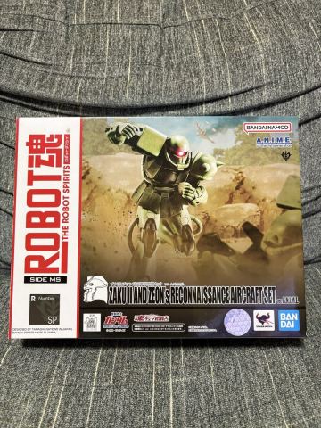【美品】 ROBOT魂 ロボット魂 ザクII &ジオン公国軍偵察機セット ver.A.N.I.M.E.