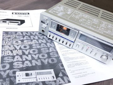 3R7103■OTTO RD-XM1 マイクロカセットデッキ マイクロ君 オットー SANYO 三洋■