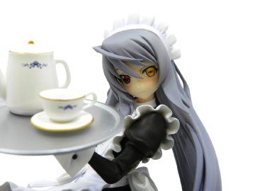 ラウラ・ボーデヴィッヒ メイドVer. IS＜インフィニット・ストラトス＞ 1/8スケールフィギュア 塗装済み完成品 ALTER 中古品[B044H871]