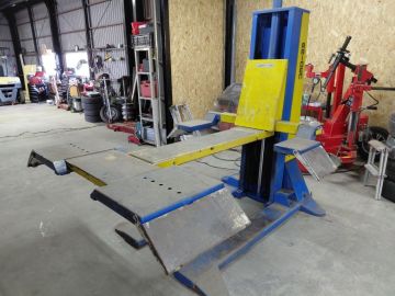 移動式 １柱リフト　ビシャモン　ライデン SFY20-A　自動車整備用リフト　移動式リフト