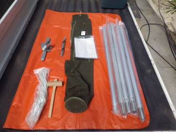 移動用アンテナポール(AL-5A 日本アンテナ製)　美品