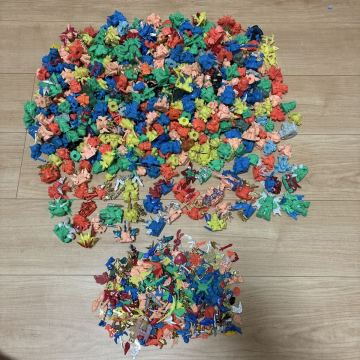 ガン消し大量セット　ガンケシ　消しゴム　フィギュア　ガンダム 昭和レトロ SDガンダム ガシャポン戦士 当時物