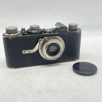 ● Leica ライカ カメラ フィルムカメラ A型 Ernst Leitz Leitz Elmar 1:3.5 F=50mm 現状写真参照 ブラック 現状渡し 