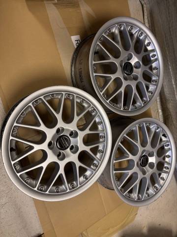 売り切り　BBS RS797 7.5Jx17 ET43 PCD108 5H ハブ径65.1mm　ボルボ純正品　V70　残念3本