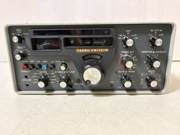 ヤエス FR-101S 受信機 HF帯 取説付 八重洲 ジャンク アマチュア無線 八重洲無線