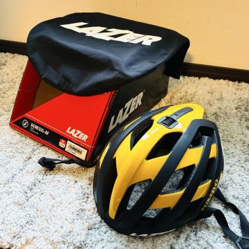 LAZER レイザー GENESIS-AF LZB-26R ヘルメット Mサイズ 55-59 JUMBO VISMA 2021年製 ロードバイク