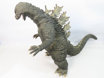 BANDAI POPY ゴジラ ソフビ 高さ48cm_長デ3