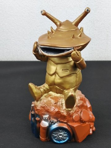 マーミット カネゴン 貯金箱 1997年製 ソフビ フィギュア ウルトラ怪獣 特撮_長PD61