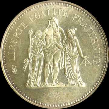 ★日終【PCGS MS66】1974 フランス 50Fr 完全未使用 //世界コイン 古銭 貨幣 硬貨 銀貨 金貨 銅貨【決済期限火曜日】