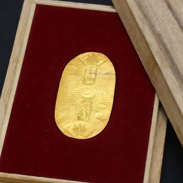 日本の古銭 天保小判金 真贋保障 Ｘ線：64.19％・11.2ｇ◆おたからや【x-C12631】