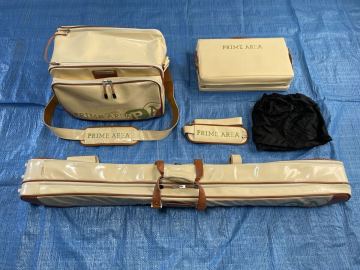 マルキュー プライムエリア ライトへらバッグ スペシャルエディション PA-04 3点セット 中古品