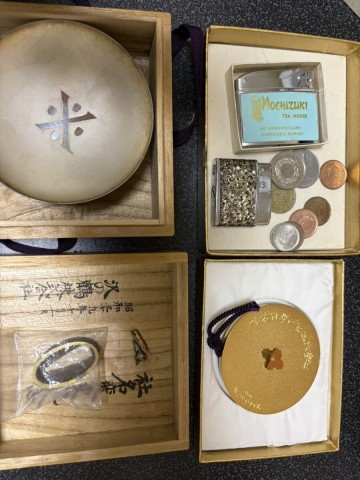 純銀和光　約64.66g 造幣局　ライター　外国古銭　ライター　アンティーク　コレクション　銀盃