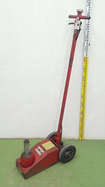 (1円スタート！) MASADA マサダ トラックジャッキ ATJ-20A-3 エアー式 能力20TON 自動車整備 動作良好 A5590