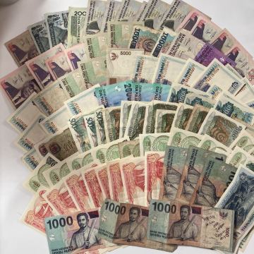 ③ 世界外国の紙幣【インドネシア】　まとめて　★12