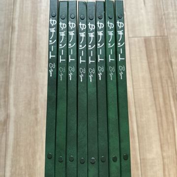 ストックブック テージー KB-31 切手シート収納　緑　8冊セット