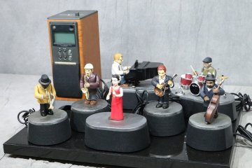 【G】BANDAI LITTLE JAMMER LJP01-K エンターテイメントオーディオ 美空ひばり ジャズを唄うステージセット リトルジャマー 3241222