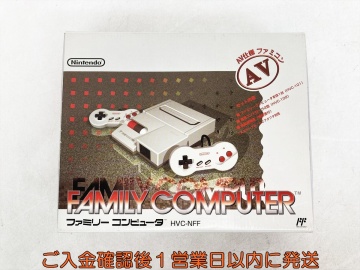 【1円】未使用品 任天堂 ニューファミリーコンピュータ AV仕様ファミコン HVC-NFF ファミコン FC D09-566jy/G4