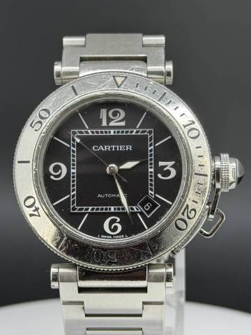 1円～動作確認済み　カルティエ　自動巻き　BRHー１０