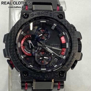 【保証期間内】G-SHOCK/Gショック MT-G 電波ソーラー Bluetooth カーボンベゼル MTG-B1000XBD-1AJF /000
